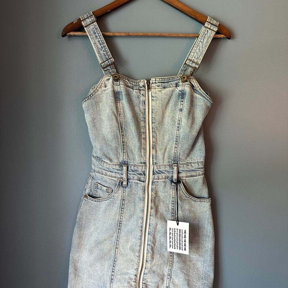 Pistols Nina denim‎ overall dress - Picture 2 of 5